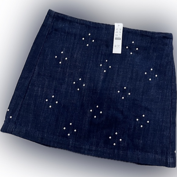 J. Crew Denim Skirt NWT Size 2 - Picture 6 of 8